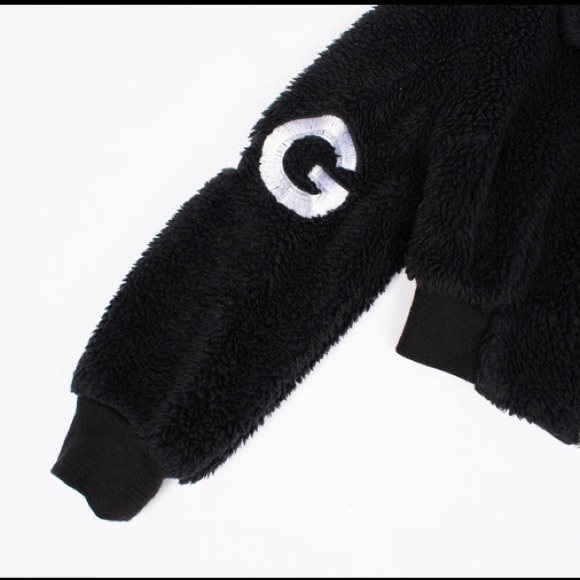 D&G womens black fleece coat - Picture 3 of 5